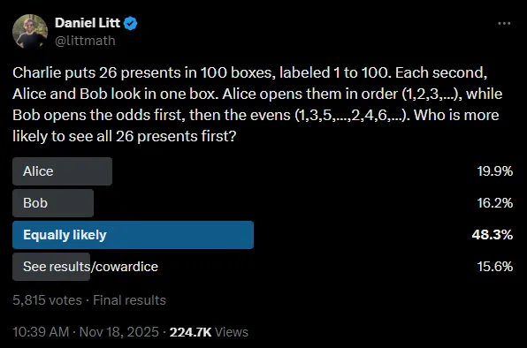 Puzzle Poll